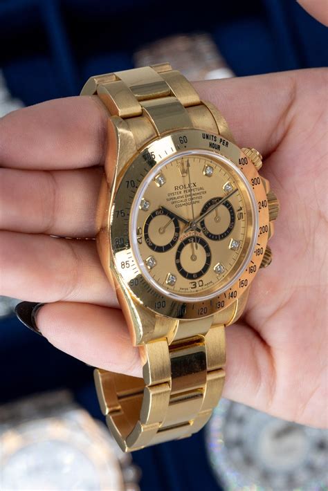 rolex gold daytona|rolex daytona full gold.